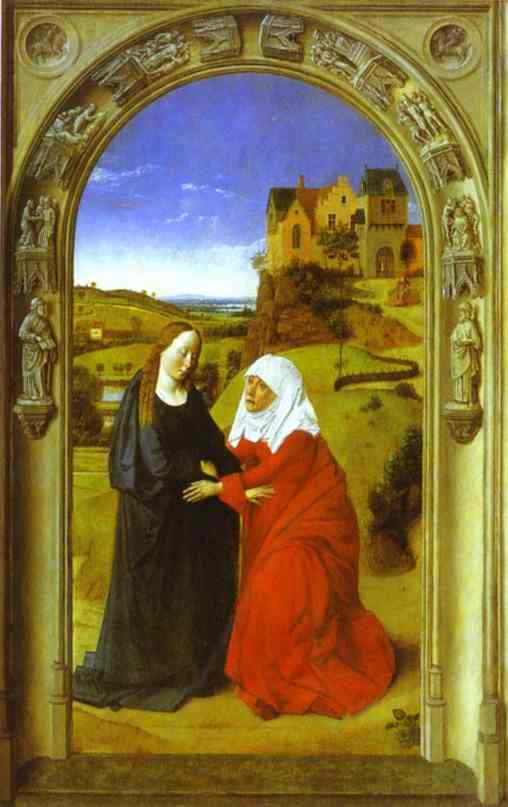 The Visitation. c. 1445