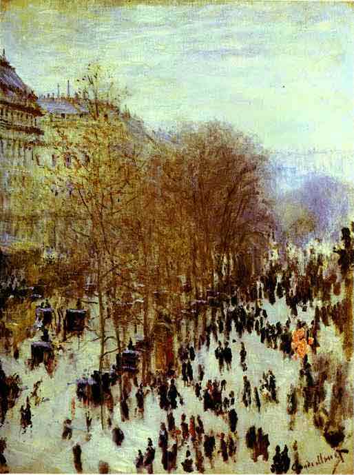 The Boulevard des Capucines 1873.