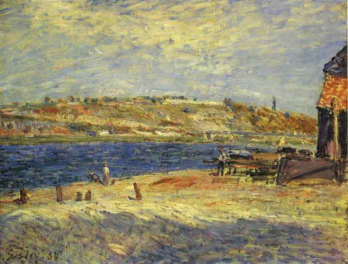 Banks of Saint-Mammes, 1884