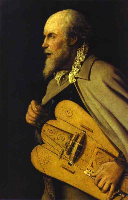 Hurdy-Gurdy Player (detail of the Reunion of the Musicians).