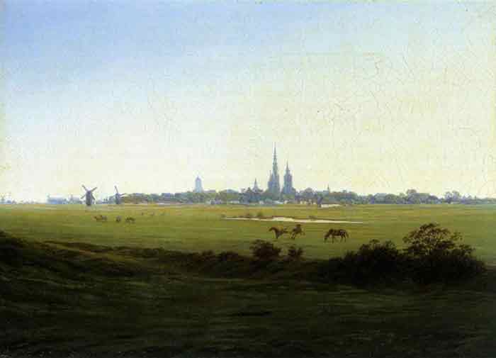 Meadows near Greifswald, 1822