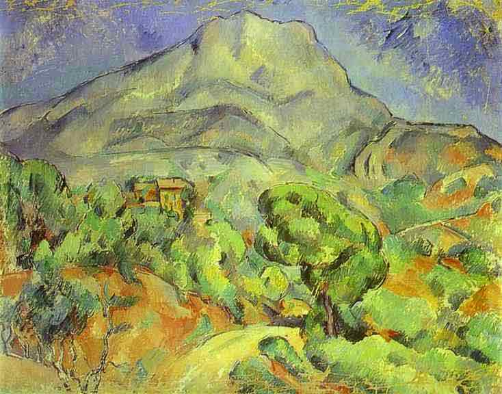 Mount Sainte-Victoire. 1900