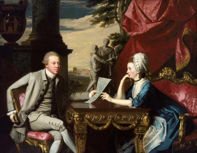 Mr. and Mrs. Ralph Izard (Alice Delancey). 1775
