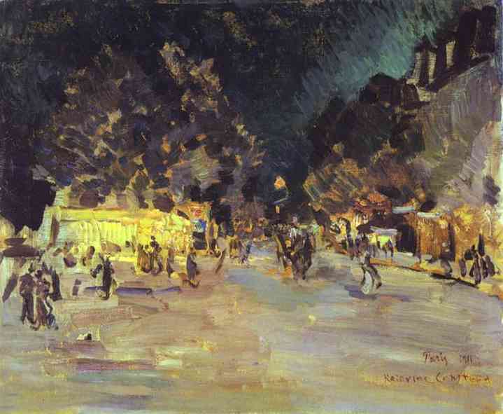 Paris at Night. 1911