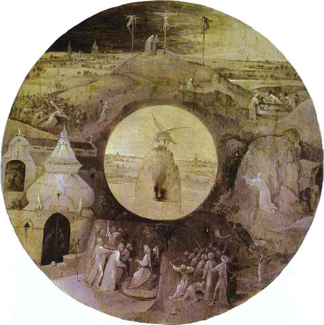 Scenes from the Passion of Christ and the Pelican with Her Young. Reverse of St. John the Evangelist