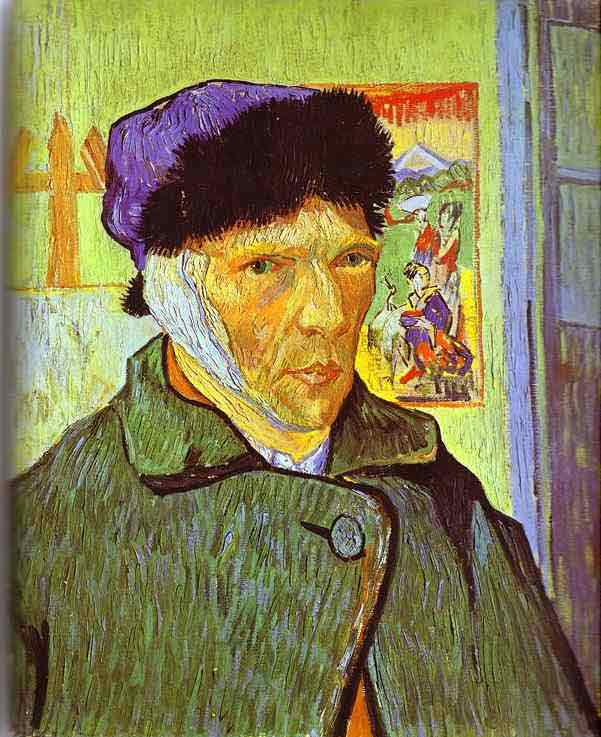 Self-Portrait with Bandaged Ear. January 1889