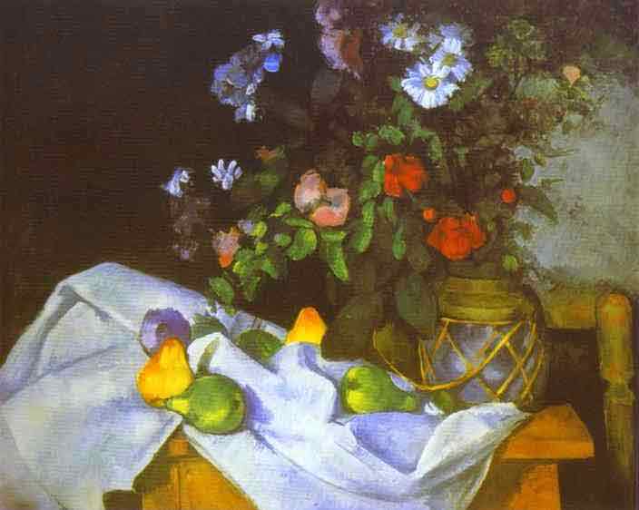 Still Life with Flowers and Fruit. 1888-1890