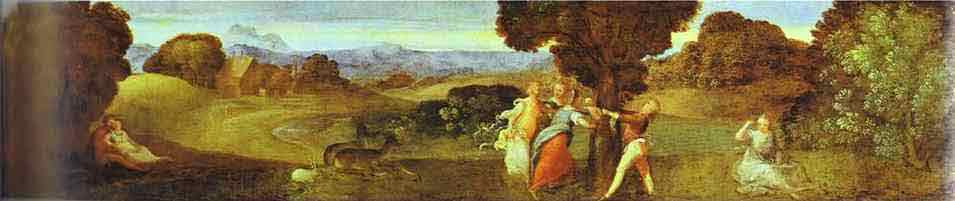 The Birth of Adonis. 1505