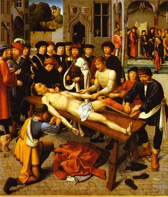 The Flaying of the Corrupt Judge Sisamnes. 1498