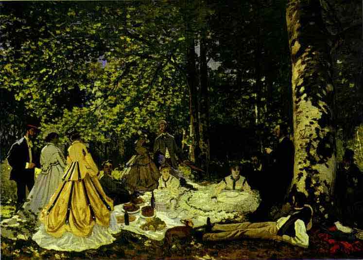 The Picnic (Le dejeuner sur l?herbe) 1865-1866.