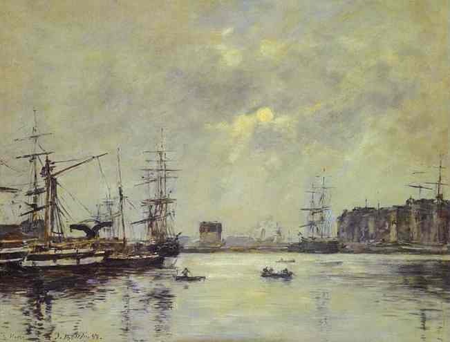 The Port of Ke Havre (Dock of La Barre). 1888