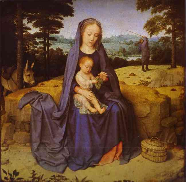 The Rest on the Flight into Egypt. c. 1510