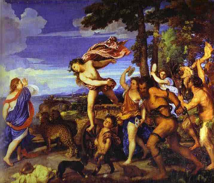 Bacchus and Ariadne. 1520