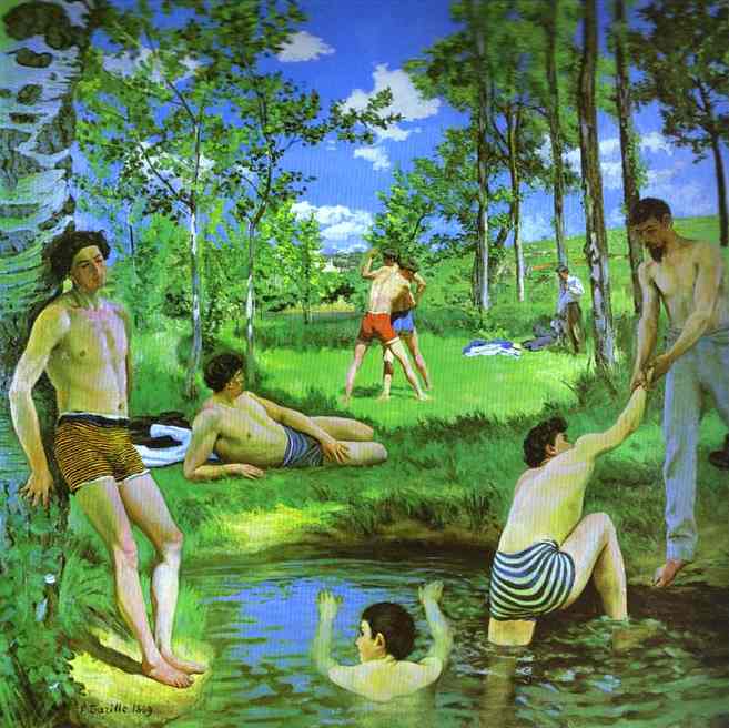 Bathers (Summer Scene). 1869