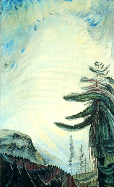 Emily Carr Trees in the sky