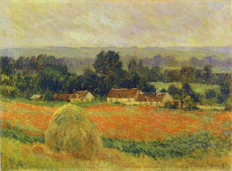 Haystack at Giverny 1886.