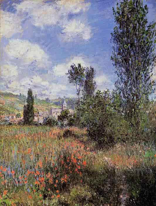 Lane in the Poppy Fields, Ile Saint-Martin , 1880