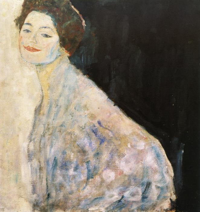 Portrait of a Lady in White. (unfinished) 1917