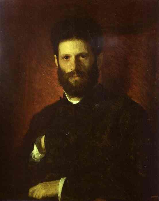 Portrait of the Sculptor Mark Antokolsky. 1876