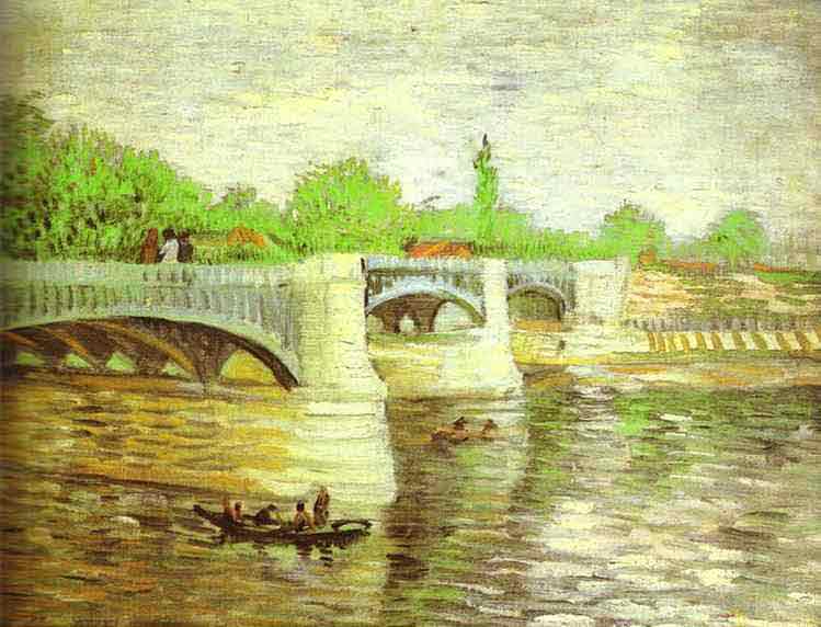 The Seine with the Pont de la Grande Jatte. Summer 1887