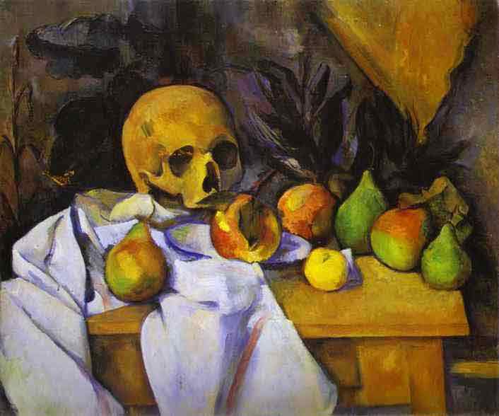 Still Life with a Skull. 1895-1900