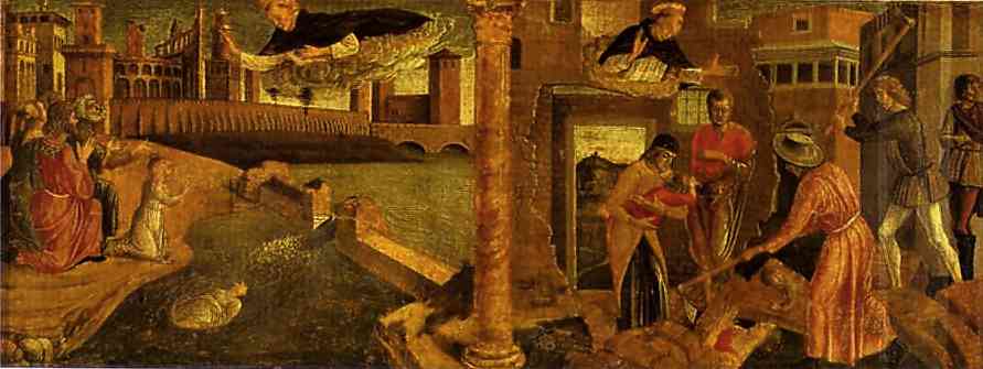 Miracles of St. Vincent Ferrar: He Rescues a Drowned Woma
