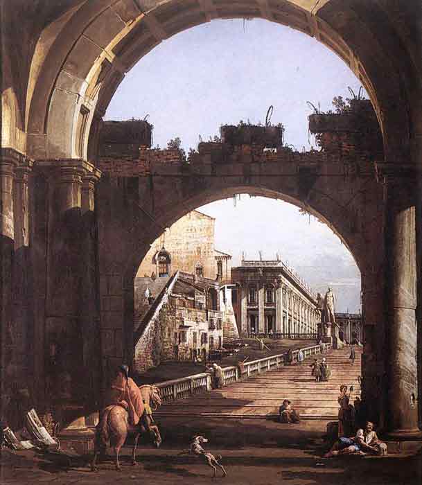 Capriccio of the Capitol, 1743-1744