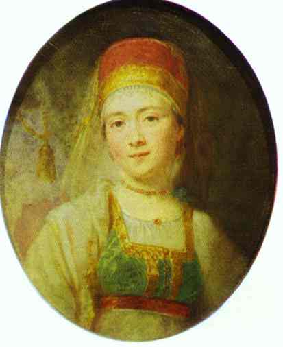 Christina, the Peasant Woman from Torzhok. 1795