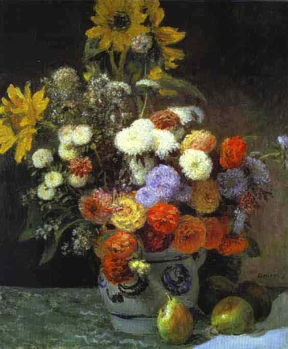 Flowers in a Vase. 1869