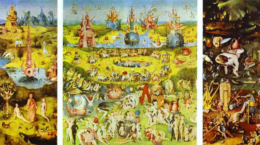 Garden of Earthly Delights (Triptych). c.1510