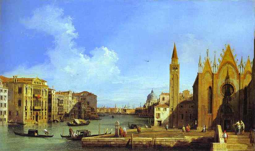 Grand Canal: from Santa Maria della Carit