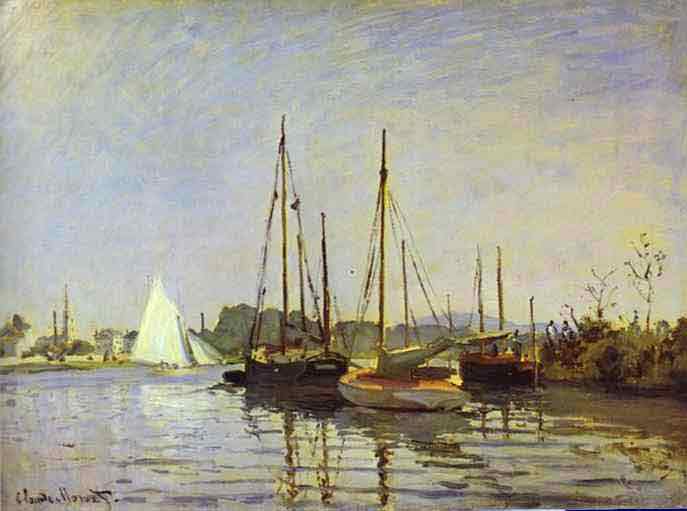 Pleasure Boat, Argenteuil 1872.