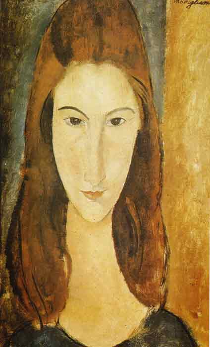 Portrait of Jeanne Hebuterne, 1919