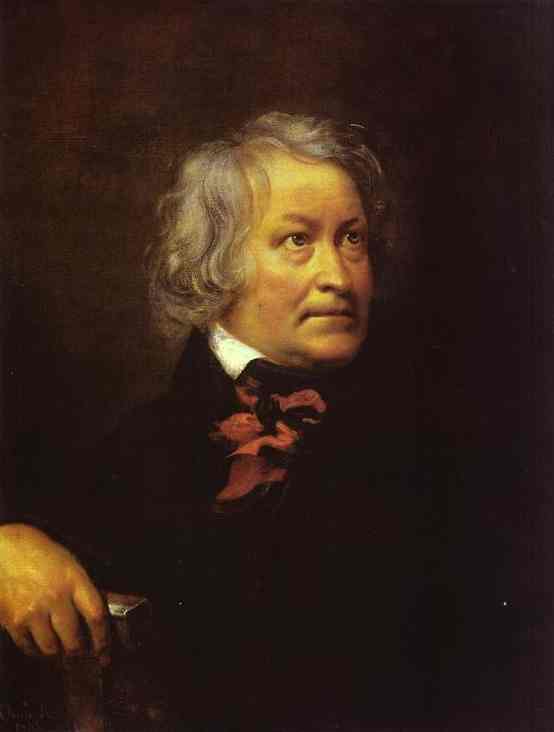 Portrait of the Sculptor Bertel Thorvaldsen. 1833