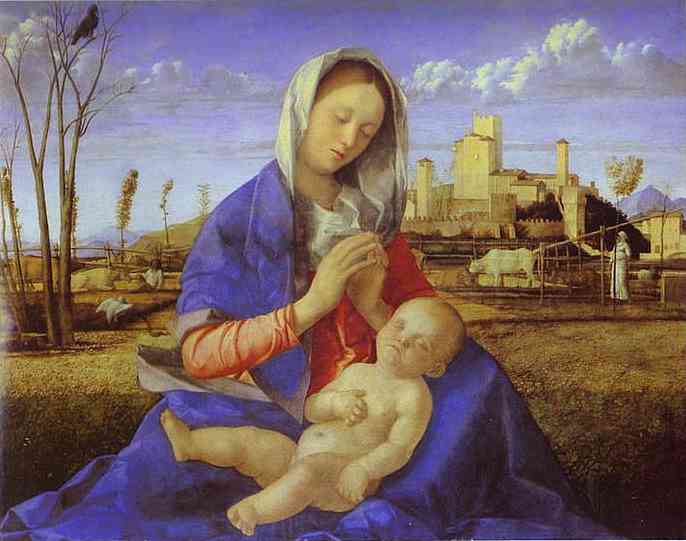 The Madonna of the Meadow. c. 1505