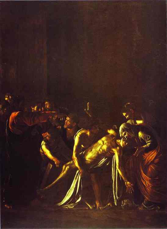 The Raising of Lazarus. c.1608