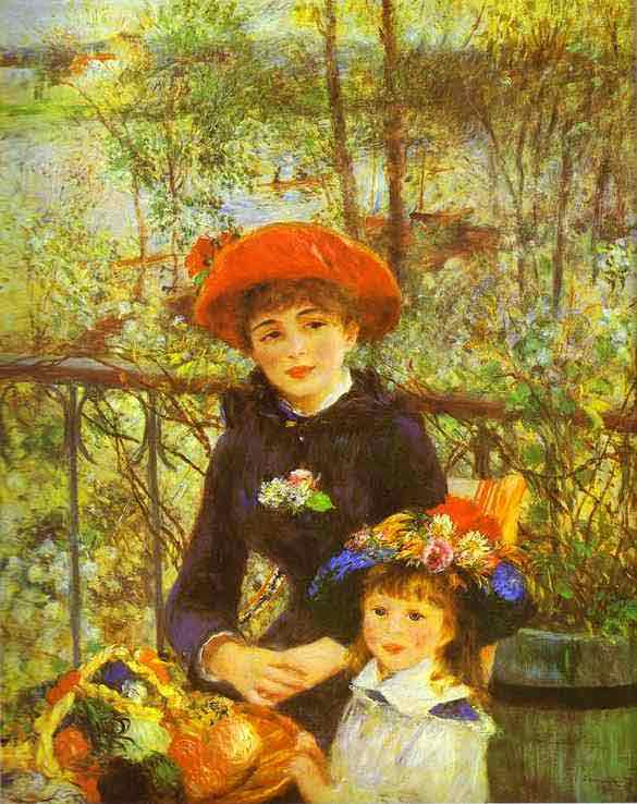 Two Sisters (On the Terrace). 1881