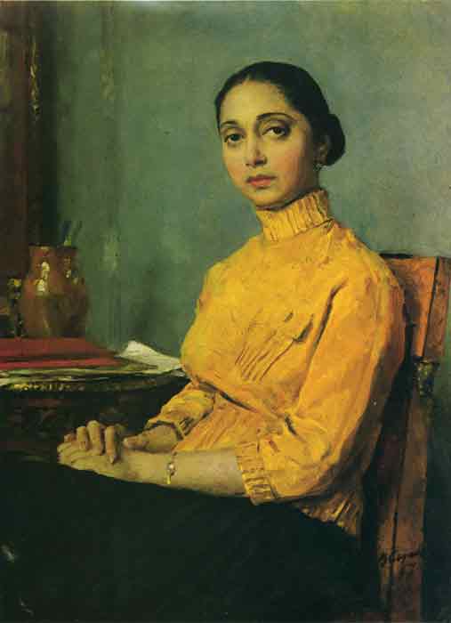 Portrait of a Woman in Yellow, 1957