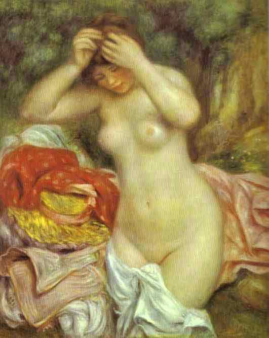 Bather Arranging Her Hair. 1893