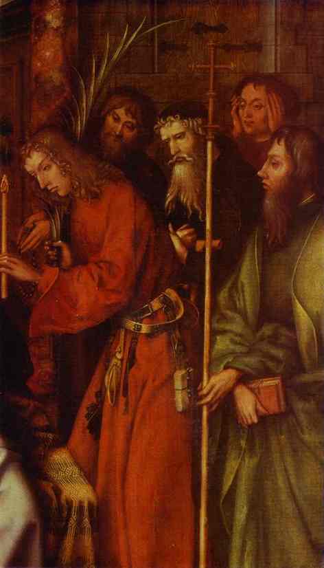 Death of the Virgin. Detail. c. 1501