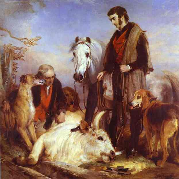 Death of the Wild Bull. 1833