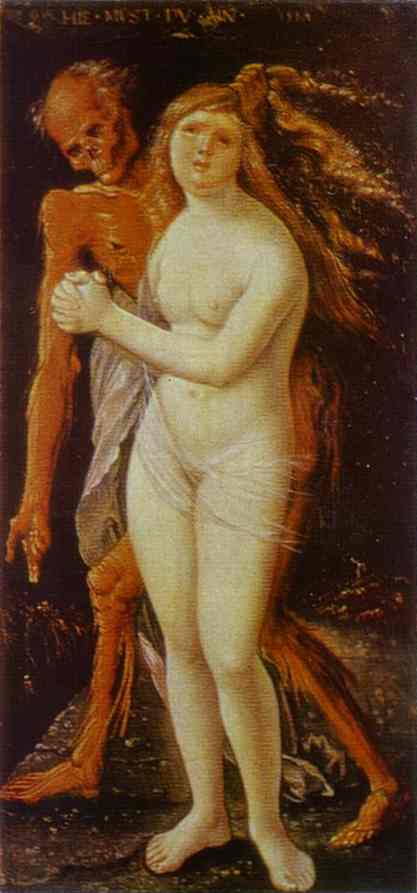 Girl and Death. 1517