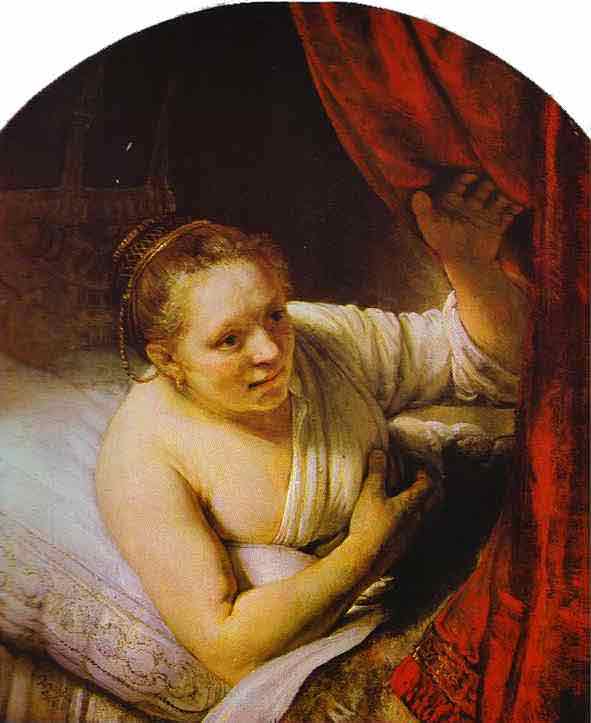 Hendrickje in Bed. c. 1648