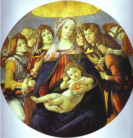 Madonna of the Pomegranate. c.1487