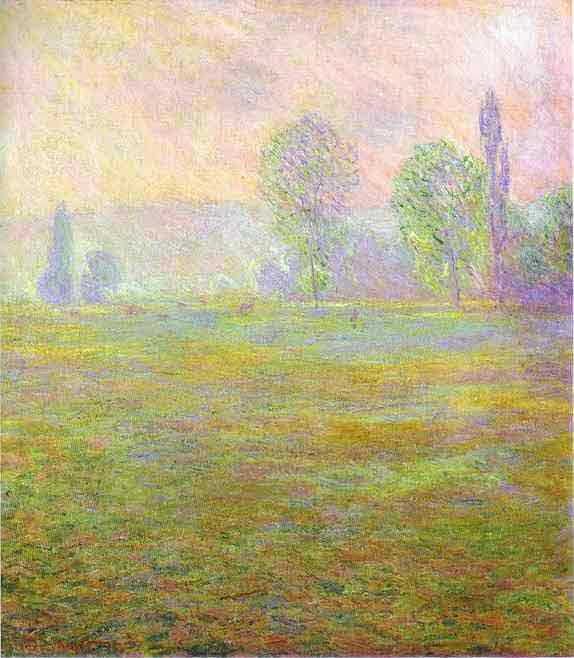 Meadows at Giverny 1888.