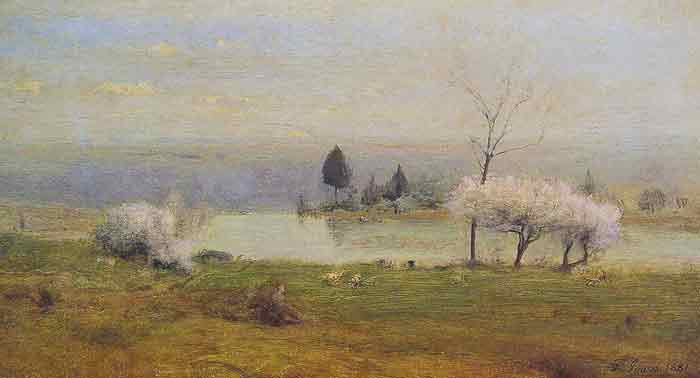 Pond at Milton on the Hudson, 1881