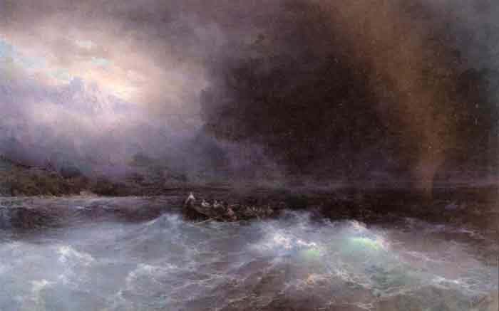 Ship At Sea, 1895