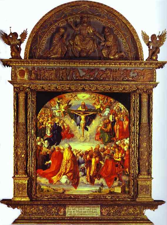 The Adoration of the Holy Trinity. 1511