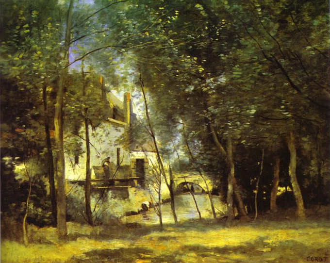 The Mill of Saint-Nicolas-les-Arraz. July 1874