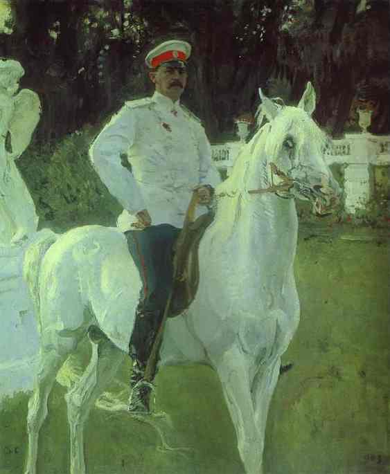 Oil painting:Portrait of Prince Felix Yusupov, Count Sumarokov-Elstone. 1903